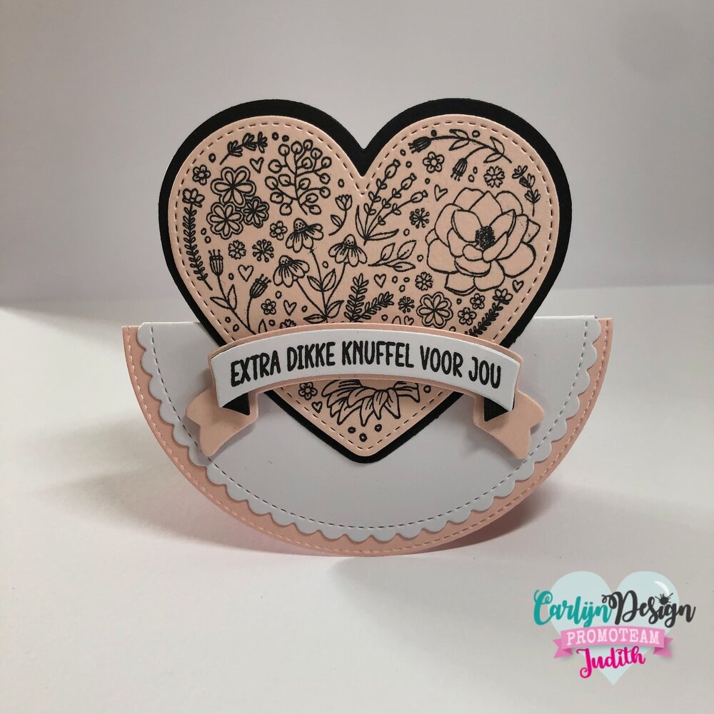 CarlijnDesign Bloemenhart Banner Snijmallen (CDSN-0219) (OUTLET) CarlijnDesign Bloemenhart Banner Snijmallen (CDSN-0219) (OUTLET)