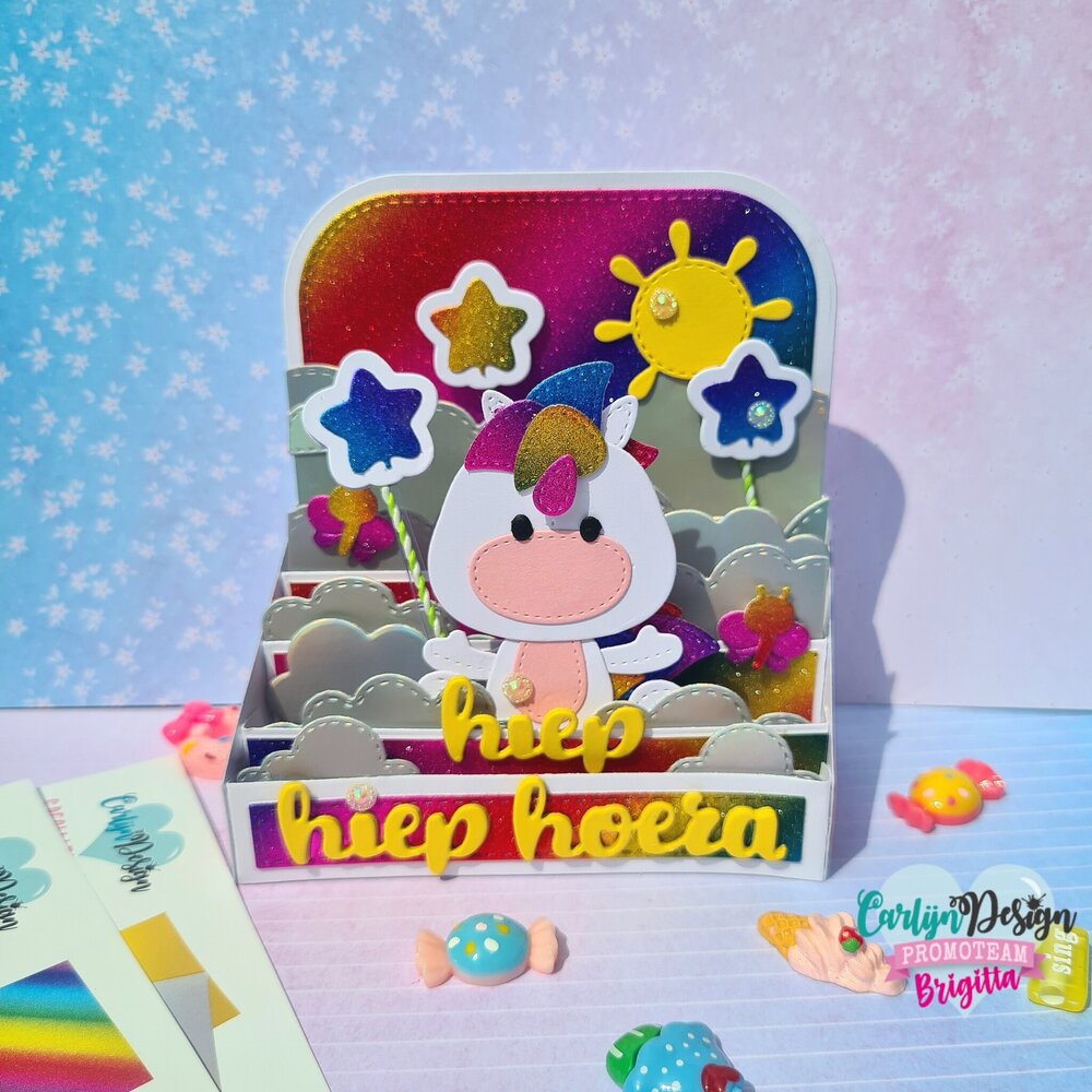 CarlijnDesign Metallic Paper A4 Satin Holographic (CDSP-0001) (OUTLET)