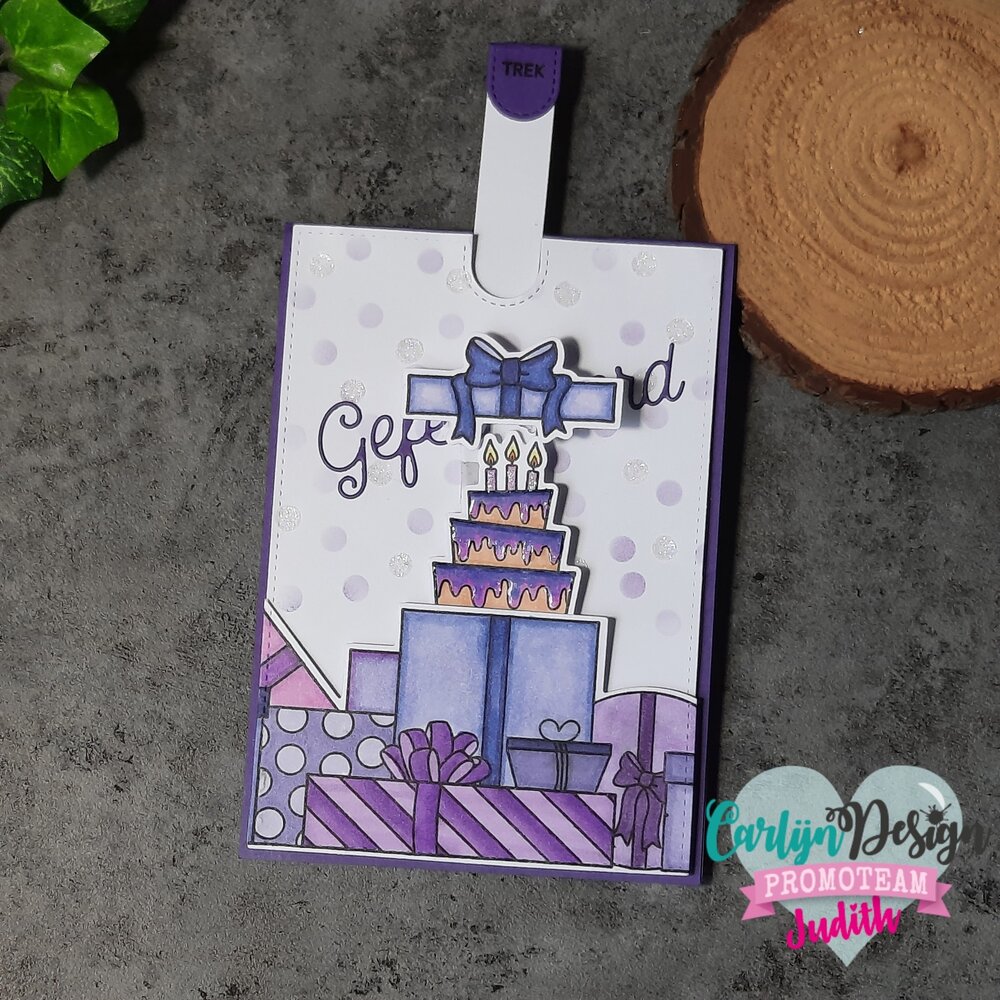 CarlijnDesign Stempels Slimline Cadeaus (CDST-0076) (OUTLET)