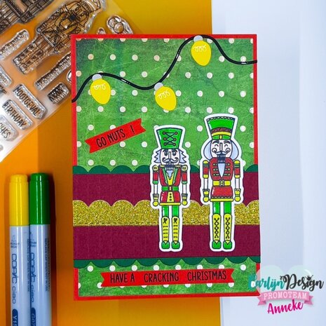 CarlijnDesign Stempels Notenkraker Kerst (CDST-0110) (OUTLET)