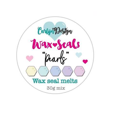 CarlijnDesign Wax Seal Melts "Pearls" 30g (CDWX-0006) (OUTLET)