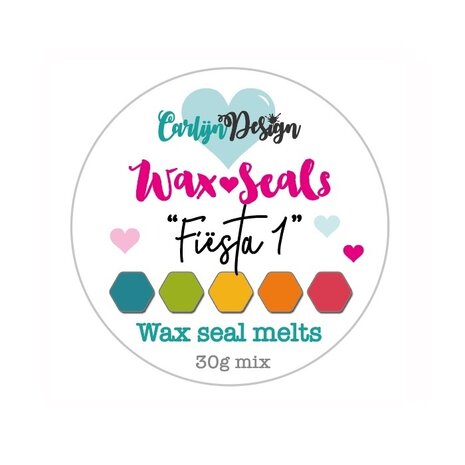 CarlijnDesign Wax Seal Melts "Fiësta 1" 30g (CDWX-0011) (OUTLET)