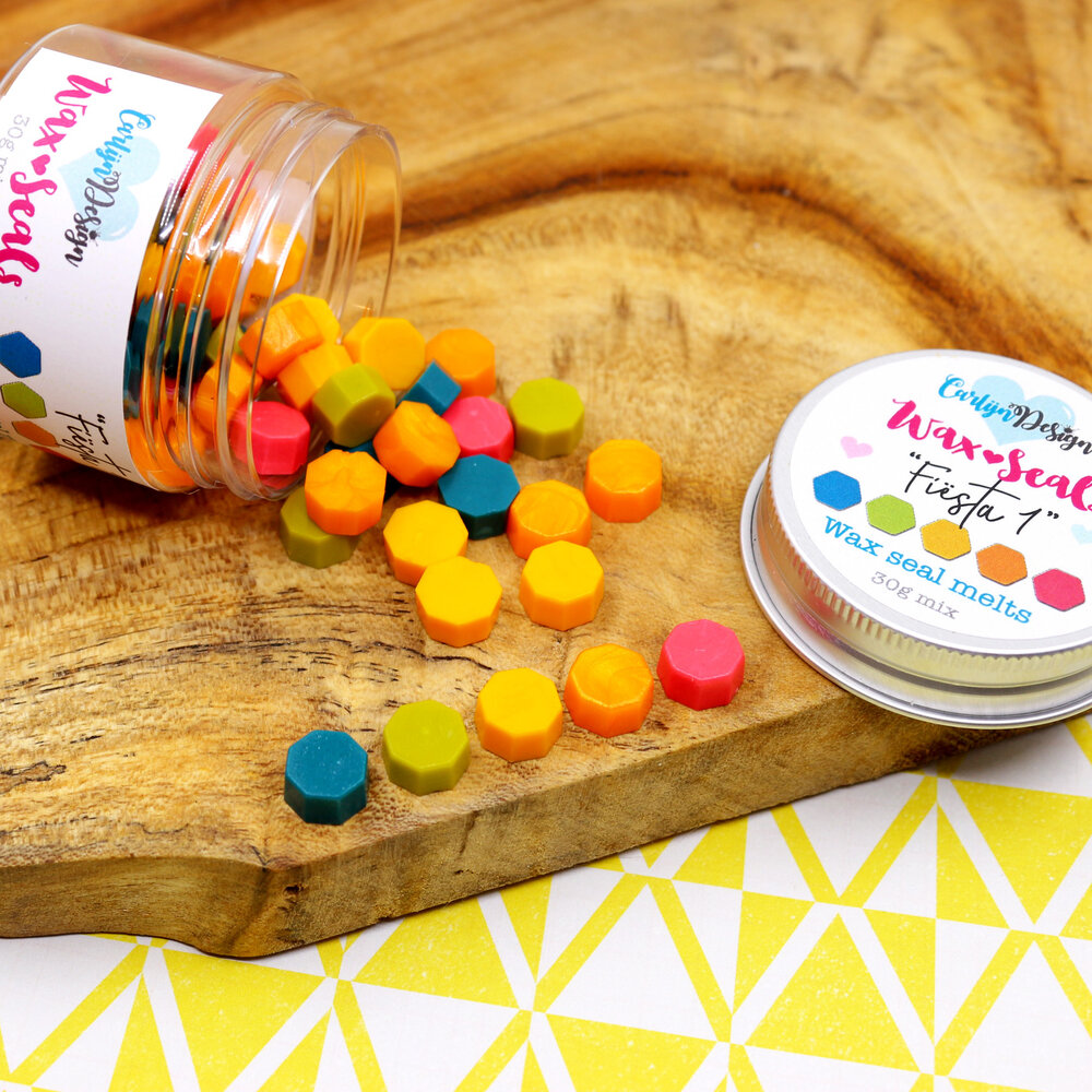 CarlijnDesign Wax Seal Melts "Fiësta 1" 30g (CDWX-0011) (OUTLET)