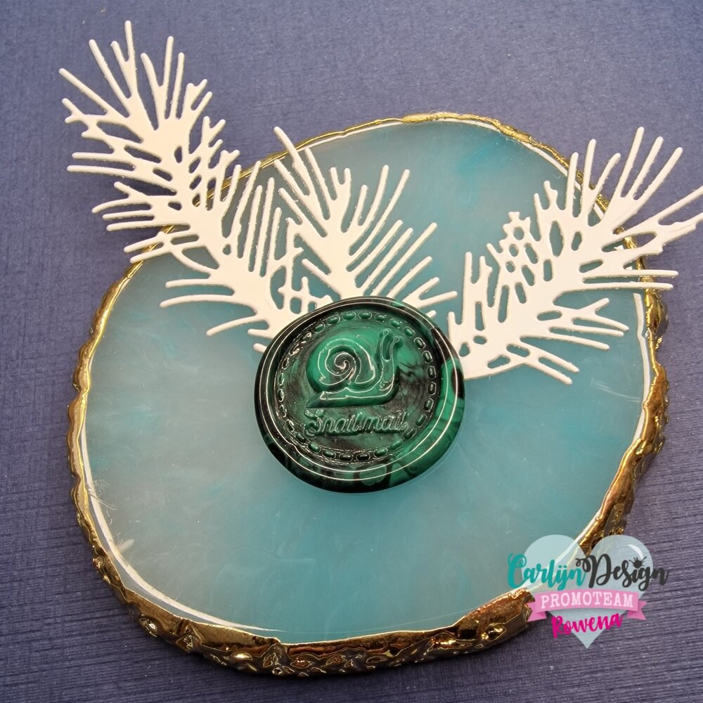 CarlijnDesign Wax Seal Stamper 26 Snail Mail 1 Inch (CDWX-0043) (OUTLET)