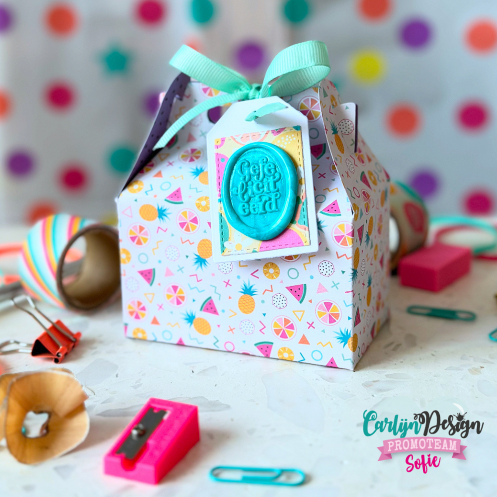 CarlijnDesign Waxzegel Melts Custom Aqua (CDWX-0069) (OUTLET)