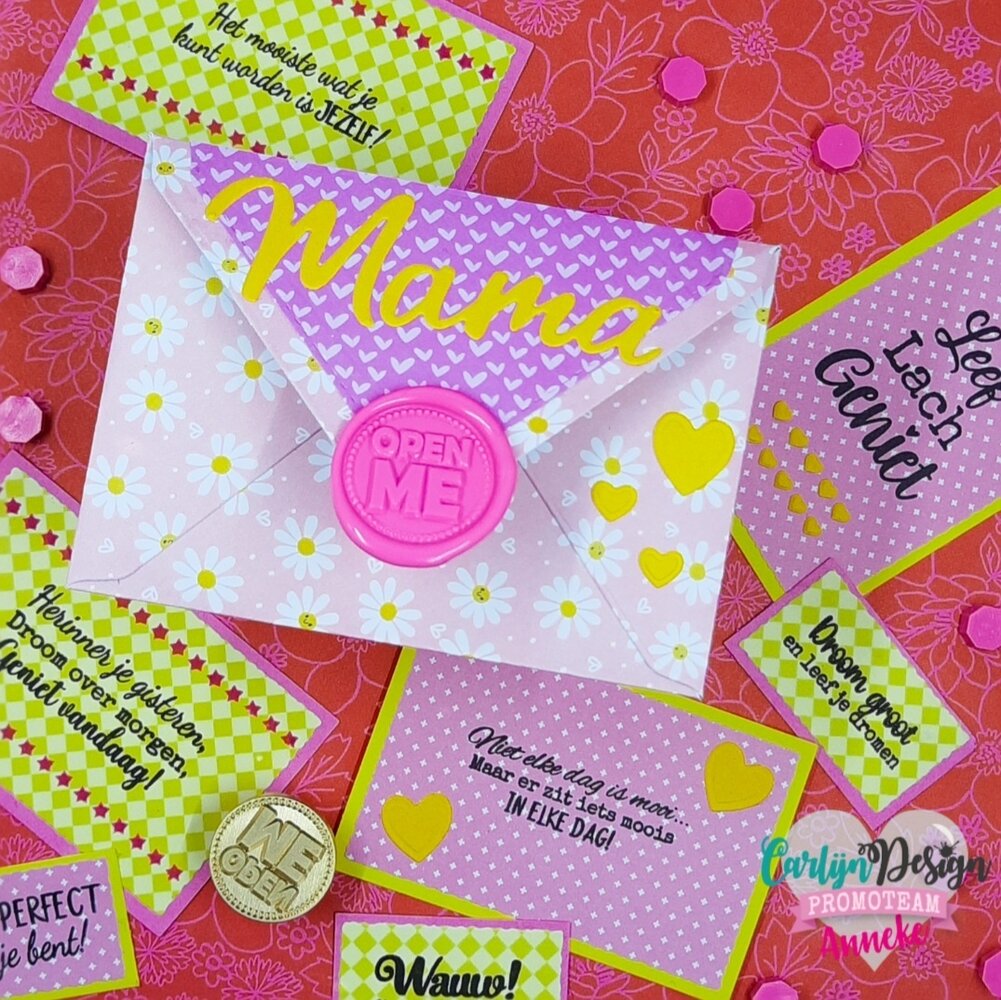 CarlijnDesign Waxzegel Melts Custom Pink (CDWX-0071) (OUTLET)