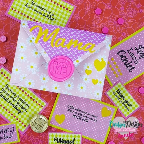 CarlijnDesign Waxzegel Melts Custom Pink (CDWX-0071) (OUTLET)