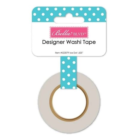 Bella BLVD Ice Dot .625" Washi Tape (BB2079) (OUTLET)