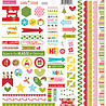 Bella BLVD Santa Squad Doohickey Cardstock Stickers (BB2191) (OUTLET)