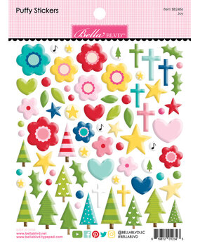 Bella BLVD Joy Puffy Stickers (BB2486) (OUTLET)