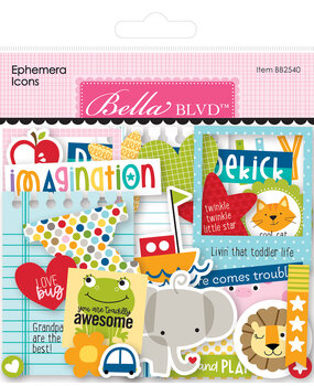 Bella BLVD Tiny Tots 2.0 Ephemera Icons (BB2540) (OUTLET)