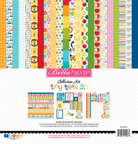 Bella BLVD Tiny Tots 2.0 12x12 Inch Collection Kit (BB2549) (OUTLET)