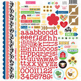 Bella BLVD EIEIO Doohickey Cardstock Stickers (BB2674) (OUTLET)