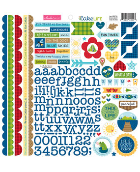 Bella BLVD Lake Life Doohickey Cardstock Stickers (BB2754) (OUTLET)