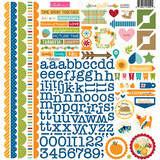 Bella BLVD One Fall Day Doohickey Cardstock Stickers (BB2802) (OUTLET)