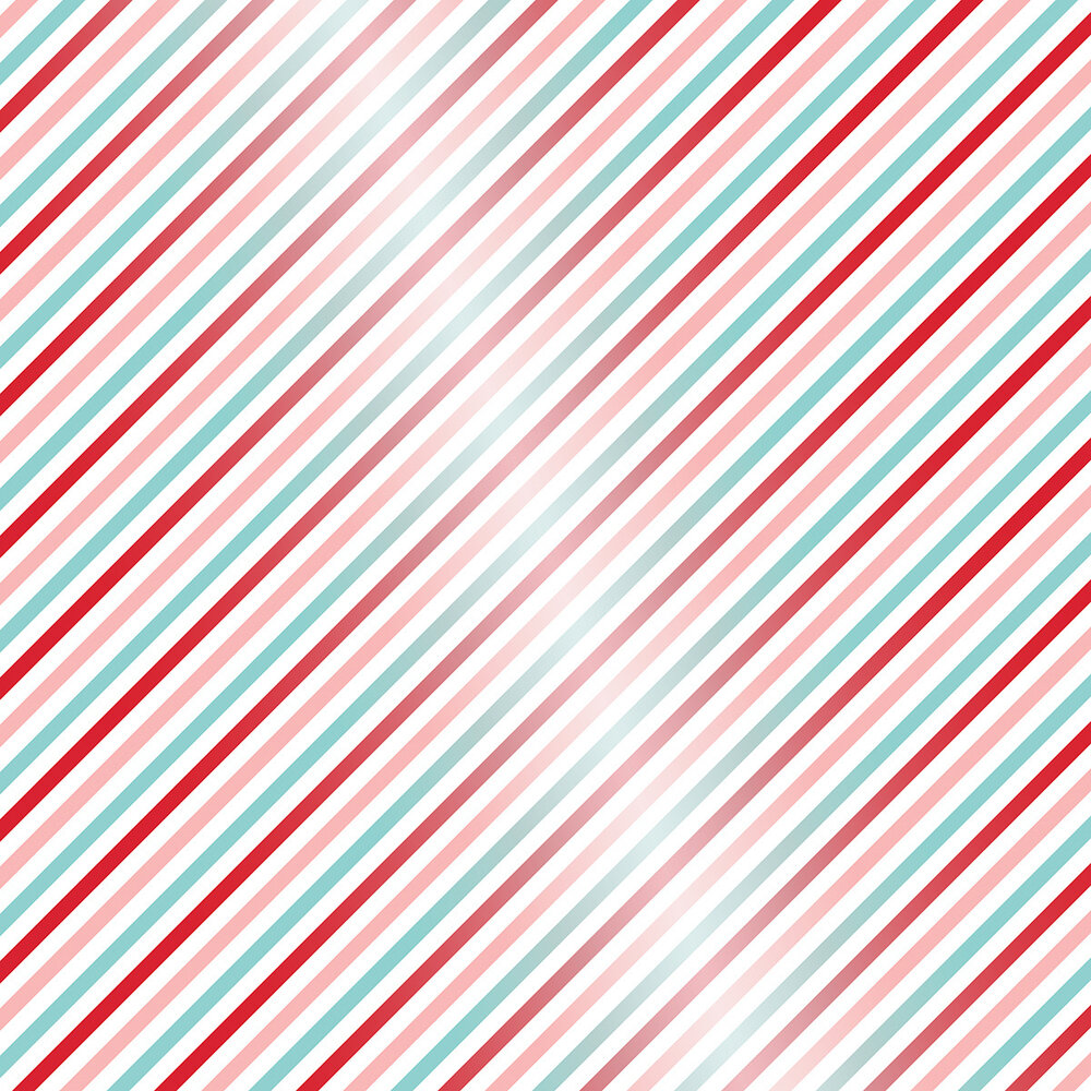 Bella BLVD Candy Cane Stripe Clear Cuts (BB2827) (OUTLET) Bella BLVD Candy Cane Stripe Clear Cuts (BB2827) (OUTLET)