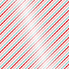Bella BLVD Candy Cane Stripe Clear Cuts (BB2827) (OUTLET) Bella BLVD Candy Cane Stripe Clear Cuts (BB2827) (OUTLET)