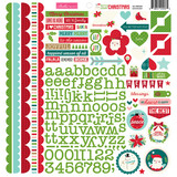 Bella BLVD Merry Little Christmas Doohickey Cardstock Stickers (BB2828) (OUTLET)