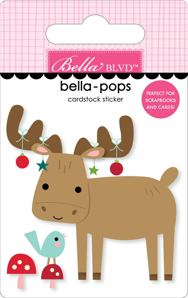 Bella BLVD Merry Christmoose Bella-Pops (BB2836) (OUTLET) Bella BLVD Merry Christmoose Bella-Pops (BB2836) (OUTLET)