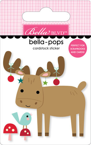 Bella BLVD Merry Christmoose Bella-Pops (BB2836) (OUTLET) Bella BLVD Merry Christmoose Bella-Pops (BB2836) (OUTLET)