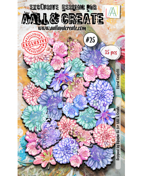 AALL and Create Ephemera Die-cuts Floral Confetti (AALL-EP-025) (OUTLET)