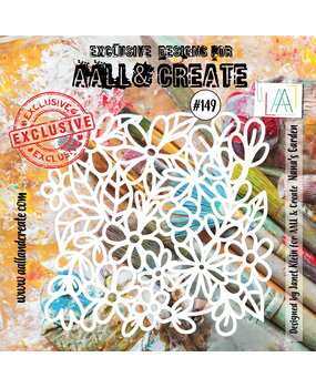 AALL and Create Stencil 6x6 Inch Nana's Garden (AALL-PC-149) (OUTLET)