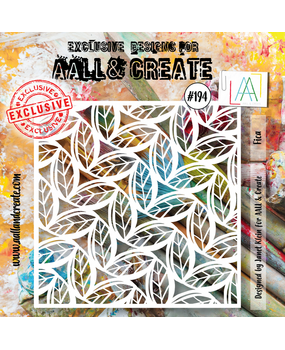 AALL and Create Stencil 6x6 Inch Fica (AALL-PC-194) (OUTLET)