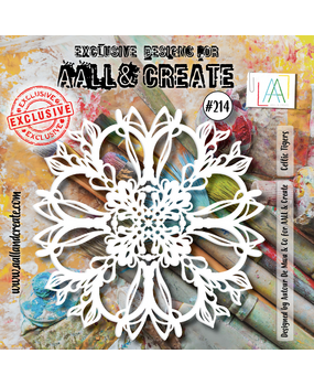 AALL and Create Stencil 6x6 Inch Celtic Tigers (AALL-PC-214) (OUTLET)