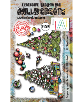 AALL and Create Stamp Set A6 Fir Wonderland (AALL-TP-1002) (OUTLET)