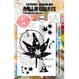 AALL and Create Stamp Set A6 Pointy Leaves (AALL-TP-1008) (OUTLET)