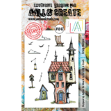 AALL and Create Stamp Set A6 Crazy Maison (AALL-TP-1047) (OUTLET)