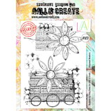 AALL and Create Stamp Set A4 Blossomed Numbers (AALL-TP-109) (OUTLET)