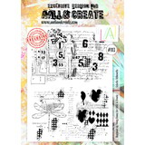 AALL and Create Stamp Set A4 Eclectic Silhouette (AALL-TP-113) (OUTLET)
