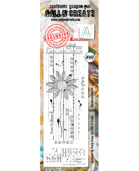 AALL and Create Stamp Set Border Checkered Nature (AALL-TP-149) (OUTLET)