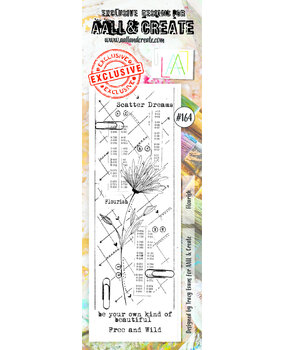 AALL and Create Stamp Set Border Flourish (AALL-TP-164) (OUTLET)