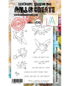 AALL and Create Stamp Set A6 Beary Fairy (AALL-TP-248) (OUTLET)