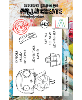 AALL and Create Stamp Set A7 Fly Free (AALL-TP-422) (OUTLET)