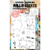 AALL and Create Stamp Set A6 Quirky Friends (AALL-TP-466) (OUTLET)