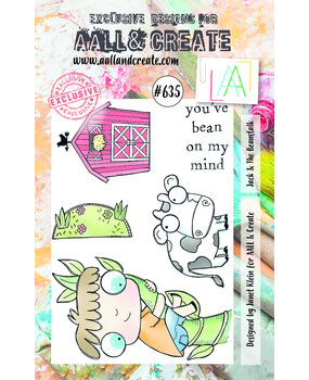 AALL and Create Stamp Set A7 Jack & The Beanstalk (AALL-TP-635) (OUTLET)