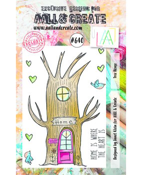 AALL and Create Stamp Set A7 Tree House (AALL-TP-640) (OUTLET)