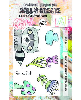 AALL and Create Stamp Set A7 Go Wild (AALL-TP-656) (OUTLET)