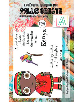 AALL and Create Stamp Set A7 Kenyan Boy (AALL-TP-697) (OUTLET)
