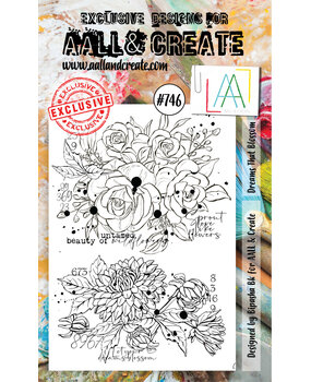 AALL and Create Stamp Set A6 Dreams That Blossom (AALL-TP-746) (OUTLET)
