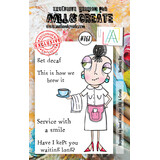 AALL and Create Stamp Set A7 Waitress Dee (AALL-TP-767) (OUTLET)