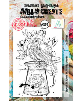 AALL and Create Stamp Set A7 The Old Vase (AALL-TP-804) (OUTLET)