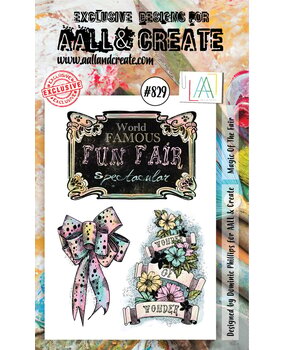 AALL and Create Stamp Set A6 Magic Of the Fair (AALL-TP-829) (OUTLET)