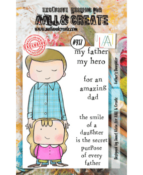 AALL and Create Stamp Set A7 Father's Daughter (AALL-TP-937) (OUTLET)