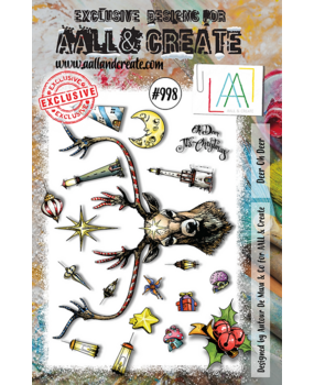 AALL and Create Stamp Set A5 Deer Oh Deer (AALL-TP-998) (OUTLET)