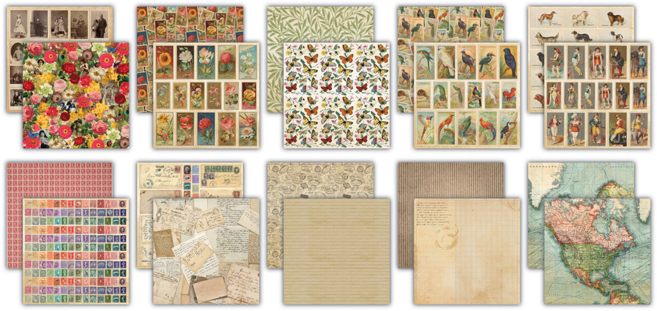 Craft Consortium The Collector 12x12 Inch Paper Pad (CCEPAD038)