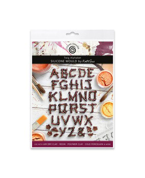 Cosmic Shimmer Silicone Mould Twig Alphabet (DM0070-CS)